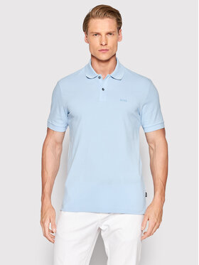 BOSS Boss Поло Pallas 50468362 Блакитний Regular Fit