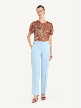 KMX KMX Spodnie materiałowe 809740003 Niebieski Straight Fit