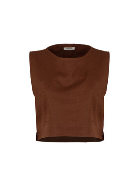 ACANFORA ACANFORA T-Shirt T3008-MOR Brązowy Regular Fit