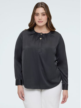 Fiorella Rubino Fiorella Rubino Bluzka 2046T002428N033 Czarny A-Line Fit