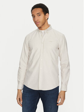 BOSS BOSS Сорочка Roan 50520275 Бежевий Slim Fit