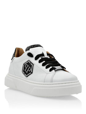 PHILIPP PLEIN PHILIPP PLEIN Sneakersy 9067 Biela