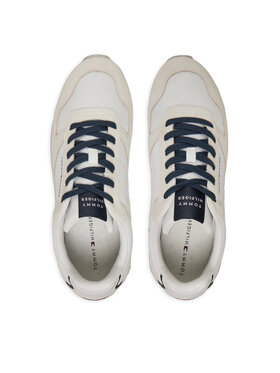 Tommy Hilfiger Superge New Runner Eva Trainers FM0FM05454 Bela