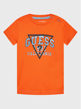 Guess Guess T-shirt I3RI03 K8HM0 Arancione Regular Fit