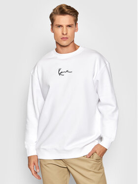 Karl Kani Karl Kani Sweatshirt Small Signature 6020164 Blanc Regular Fit