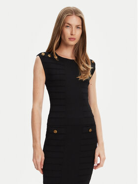 Guess Guess Блузка W5YR12 Z0130 Чорний Regular Fit