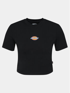 Dickies Dickies T-shirt Maple Valley DK0A4XPO Crna Regular Fit