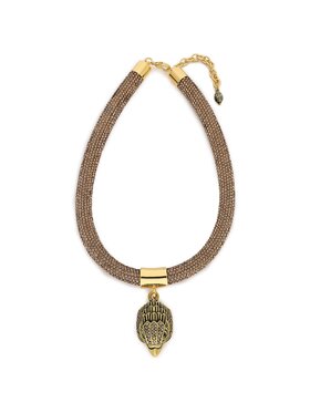 Kurt Geiger Kurt Geiger Náhrdelník Crystal Rope Necklace 9635561999 Zlatá