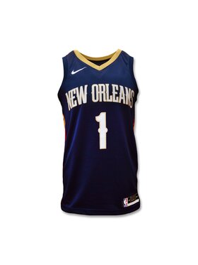 Nike Nike Tank top New Orleans Pelicans Zion Williamson Granatowy Standard Fit