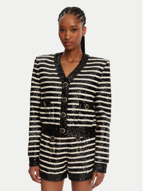 Balmain Balmain Піджак DF1KL180XJ31 Чорний Regular Fit