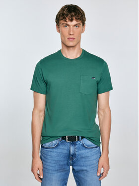 BIG STAR BIG STAR T-Shirt CARBON Zielony Basic Fit