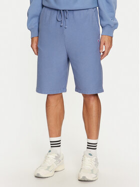 Champion Champion Спортни шорти 218650 Син Regular Fit