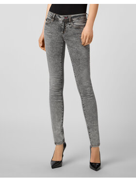 PHILIPP PLEIN PHILIPP PLEIN Jeansy 21933 Modrá Slim Fit