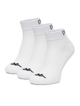 Kappa Kappa Garās zeķes CEO_KR_GOAL_SS26 (3-PACK) Balts