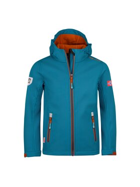 TROLLKIDS TROLLKIDS Kurtka softshell 161-178 Turkusowy Regular Fit