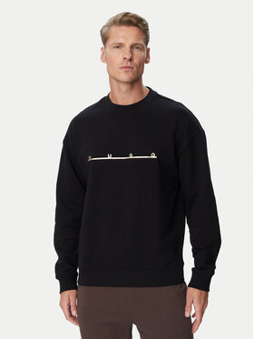 HUGO HUGO Mikina Datrisweat 50568124 Čierna Regular Fit