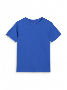 4F 4F T-Shirt A NEW ROAD AHEAD Modrá Oversize