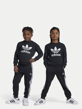 adidas adidas Tepláková souprava adicolor IY4784 Černá Regular Fit