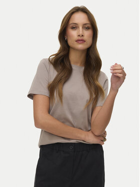 Vero Moda Vero Moda Marškinėliai Paulina 10316991 Pilka Regular Fit