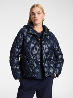 Elena Mirò Elena Mirò Giubbotto piumino F092P000229N0H4 Blu Boxy Fit