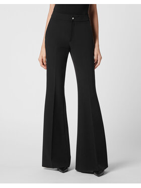 PHILIPP PLEIN PHILIPP PLEIN Pantaloni di tessuto 3565 Nero Flare Fit