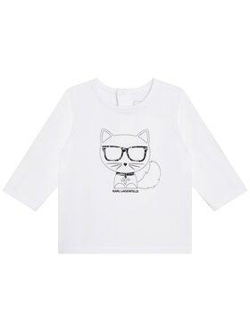 Karl Lagerfeld Kids Karl Lagerfeld Kids Komplet dresowy Z98116/09B Czarny Regular Fit