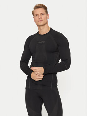 Viking Viking Termo bielizeň vrchné diely Eiger Man Longsleeve 500/21/2081 Čierna Slim Fit
