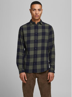 Jack&Jones Jack&Jones Ing 12181602 Zöld Slim Fit