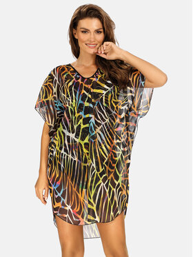 Feba Feba Vestito da spiaggia F122-2024 Nero