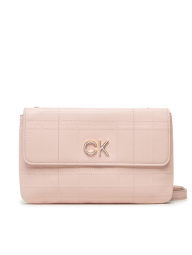 Calvin Klein Calvin Klein Kabelka Re-Lock Dbl Xbody W/Flap Quilt K60K609686 Ružová