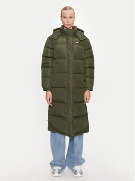 Tommy Jeans Tommy Jeans Pehelykabát Alaska DW0DW18860 Zöld Regular Fit