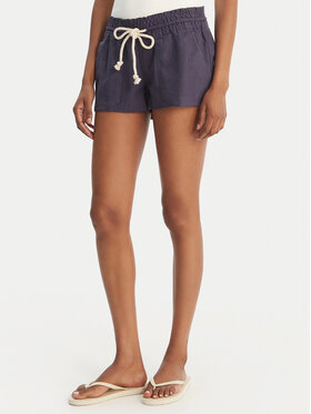 Roxy Roxy Pantalon scurți din material Oceanside ARJNS03007 Bleumarin Regular Fit