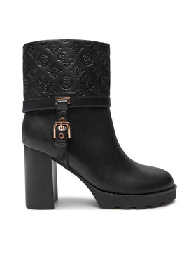 Guess Guess Botine Neadla FLFNEA FAL10 Negru