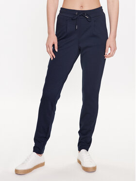 b.young b.young Hlače 20802203 Tamnoplava Slim Fit