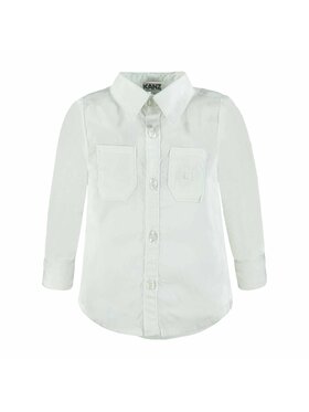 Kanz Kanz Koszula 1722873-1000 Biały Basic Fit