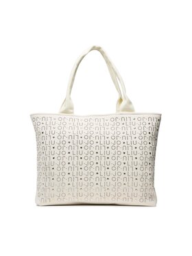 Liu Jo Liu Jo Kabelka Shopping Con Borchi VA3163 T7773 Biela