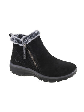 Skechers Skechers Śniegowce Easy Going-High Zip Czarny