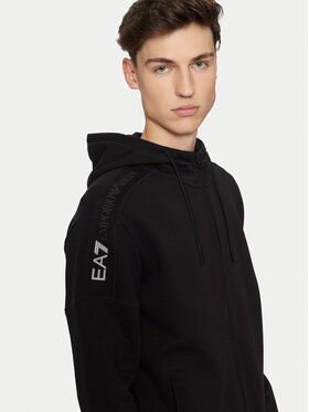 EA7 Emporio Armani EA7 Emporio Armani Pulóver 6DPM14 PJVTZ 1200 Fekete Regular Fit