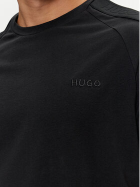 Hugo Majica Tonal Logo 50520480 Črna Regular Fit