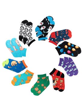 Urban Socks Urban Socks Zestaw 10 par niskich skarpet unisex Zestaw 10 Par Skarpet Stopek Urban Socks Set Mix WS01 35-40 Kolorowy