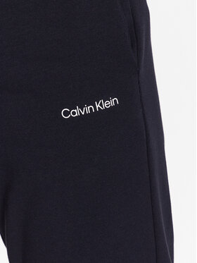 Calvin Klein Spodnji Del Trenirke Micro Logo K10K109940 Mornarsko Modra Regular Fit