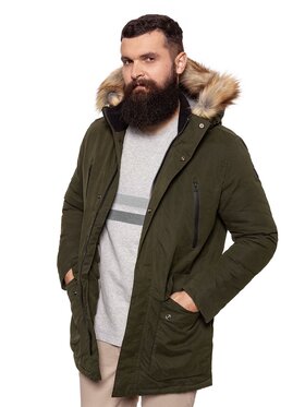Wrangler Wrangler Kurtka zimowa PARKA Zielony Regular Fit