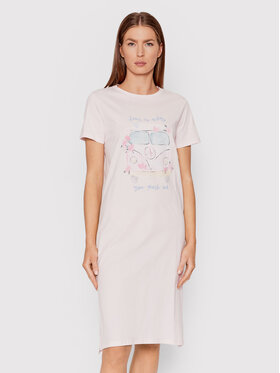 United Colors Of Benetton United Colors Of Benetton Noční košile 30963C00A Růžová Regular Fit