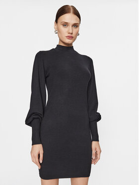 Vero Moda Vero Moda Плетена рокля 10290665 Черен Slim Fit