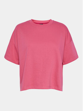 Pieces Pieces T-Shirt Chilli Summer 17118870 Różowy Loose Fit