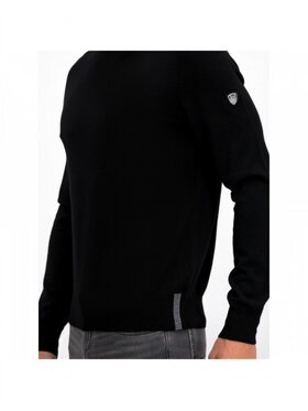 EA7 Emporio Armani EA7 Emporio Armani Sweter 8NPMZ8 PM62Z 1200 Czarny Regular Fit
