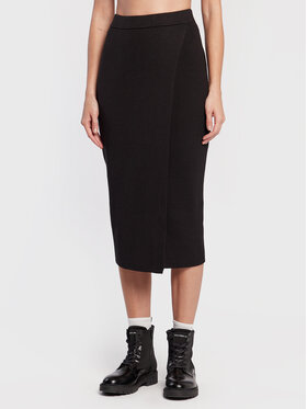 Calvin Klein Calvin Klein Pouzdrová sukně K20K204849 Černá Slim Fit