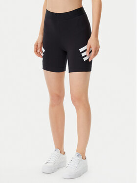 adidas adidas Cyklistické šortky Future Icons 3-Stripes JE0164 Černá Slim Fit