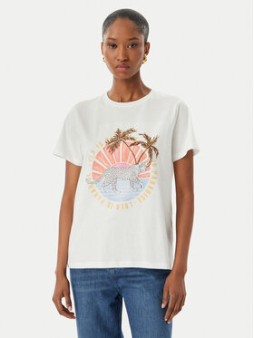 LOLA CASADEMUNT LOLA CASADEMUNT Póló LS2615019 Fehér Regular Fit