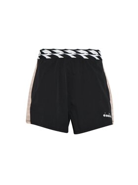 Diadora Diadora Szorty sportowe L. SHORT 9CM BE ONE Czarny Basic Fit